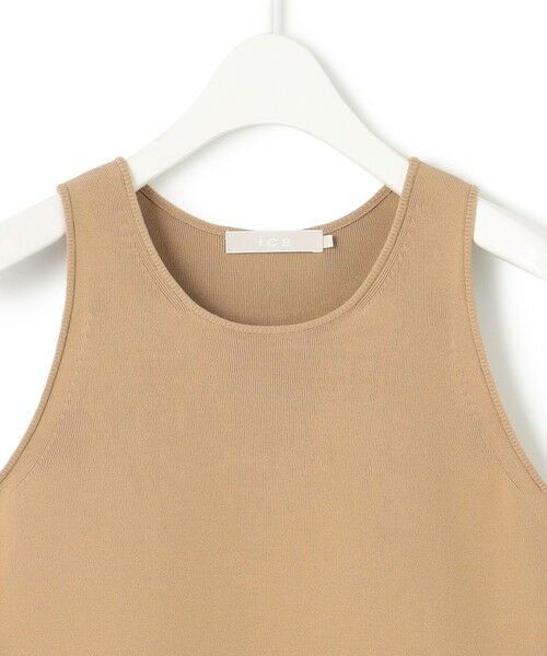L size ONWARD(大きいサイズ) / エルサイズオンワード タンクトップ | 【洗える】VISスムースニットタンクトップ | 詳細3
