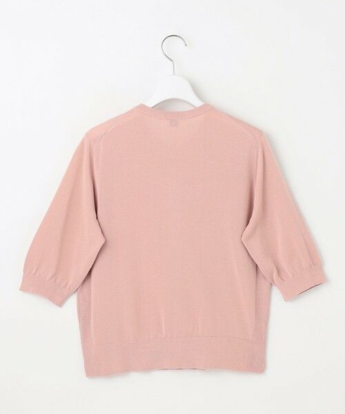 L size ONWARD(大きいサイズ) / エルサイズオンワード カーディガン・ボレロ | 【洗える・抗菌防臭】COTTON ACETATE DRY クルーネック カーディガン | 詳細12