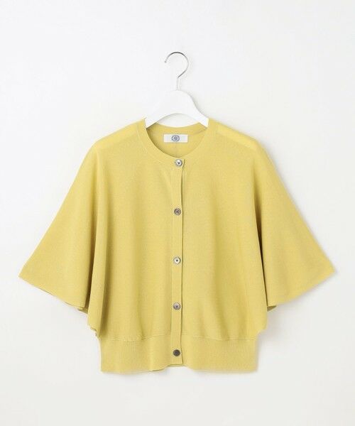 L size ONWARD(大きいサイズ) / エルサイズオンワード カーディガン・ボレロ | 【洗える・抗菌防臭】COTTON ACETATE DRY バタフライスリーブ カーディガン | 詳細4