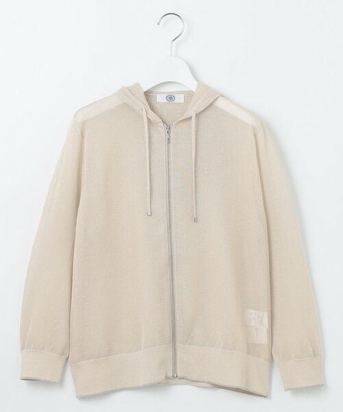 L size ONWARD(大きいサイズ) / エルサイズオンワード パーカー | 【WEB限定カラーあり・洗える】SHEER LIGHT KNIT ラメ パーカー | 詳細20