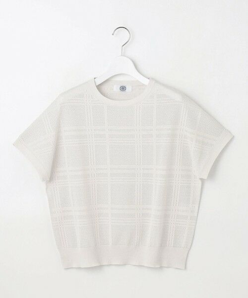 L size ONWARD(大きいサイズ) / エルサイズオンワード ニット・セーター | 【洗える】メッシュ パターン ニット | 詳細2