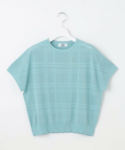 L size ONWARD(大きいサイズ) / エルサイズオンワード ニット・セーター | 【洗える】メッシュ パターン ニット | 詳細8