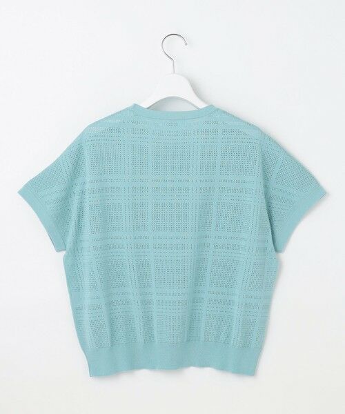L size ONWARD(大きいサイズ) / エルサイズオンワード ニット・セーター | 【洗える】メッシュ パターン ニット | 詳細9