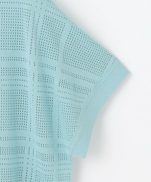 L size ONWARD(大きいサイズ) / エルサイズオンワード ニット・セーター | 【洗える】メッシュ パターン ニット | 詳細11