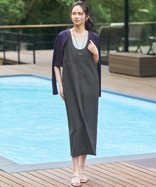 L size ONWARD(大きいサイズ) / エルサイズオンワード カーディガン・ボレロ | 【SLOW/一部店舗限定】シアーサマー リブ カーディガン | 詳細8