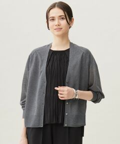 L size ONWARD(大きいサイズ) / エルサイズオンワード カーディガン・ボレロ | 【洗える】ブライトシアー カーディガン