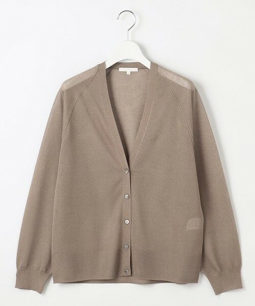 L size ONWARD(大きいサイズ) / エルサイズオンワード カーディガン・ボレロ | 【洗える】ブライトシアー カーディガン | 詳細7