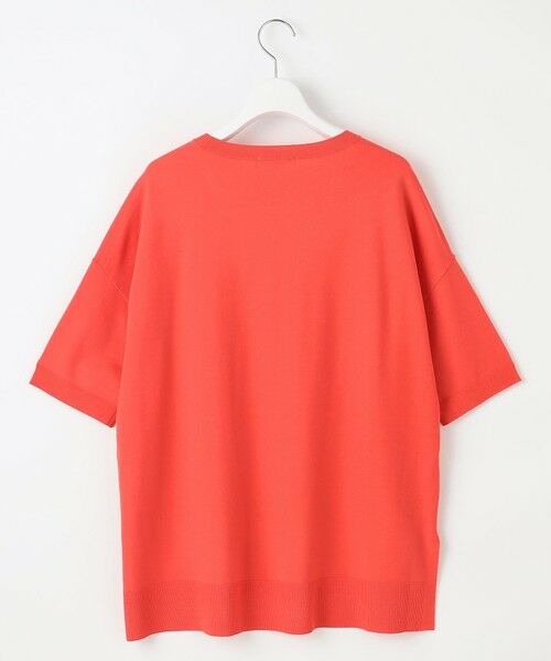 L size ONWARD(大きいサイズ) / エルサイズオンワード ニット・セーター | 【カタログ掲載・素材アップデート・新色追加・新柄追加・前後差あり】クレープストレッチプルオーバー ニット | 詳細6