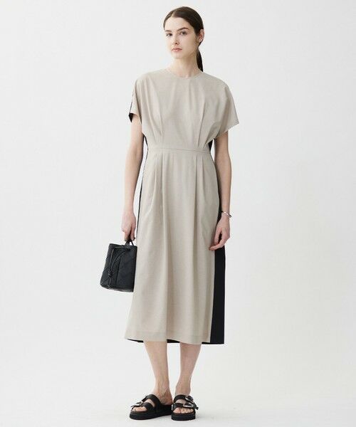 L size ONWARD(大きいサイズ) / エルサイズオンワード ロング・マキシ丈ワンピース | 【接触冷感・吸水速乾・防シワ・UVケア・洗える】 エステルドライトロ ワンピース | 詳細1