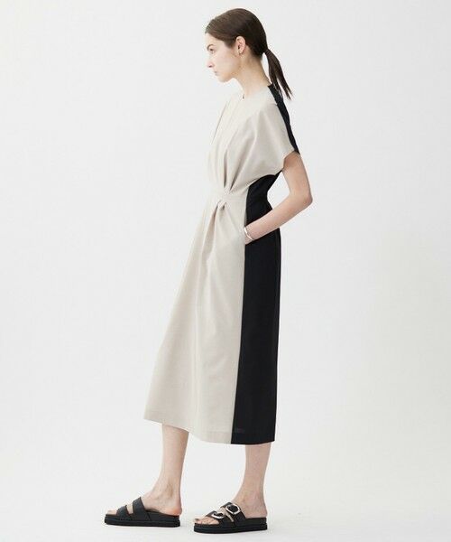 L size ONWARD(大きいサイズ) / エルサイズオンワード ロング・マキシ丈ワンピース | 【接触冷感・吸水速乾・防シワ・UVケア・洗える】 エステルドライトロ ワンピース | 詳細2