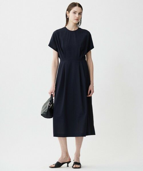 L size ONWARD(大きいサイズ) / エルサイズオンワード ロング・マキシ丈ワンピース | 【接触冷感・吸水速乾・防シワ・UVケア・洗える】 エステルドライトロ ワンピース | 詳細17