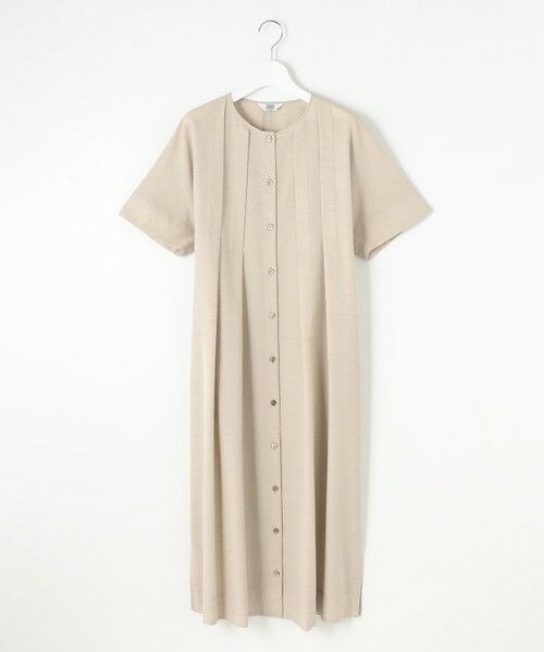 L size ONWARD(大きいサイズ) / エルサイズオンワード ロング・マキシ丈ワンピース | 【洗える・接触冷感】ライトタンブラー ワンピース | 詳細6