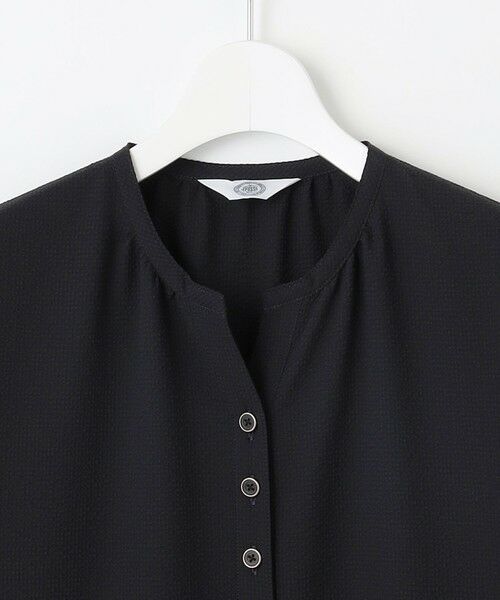 L size ONWARD(大きいサイズ) / エルサイズオンワード ロング・マキシ丈ワンピース | 【洗える・吸水速乾】DRYライトサッカー ワンピース | 詳細16