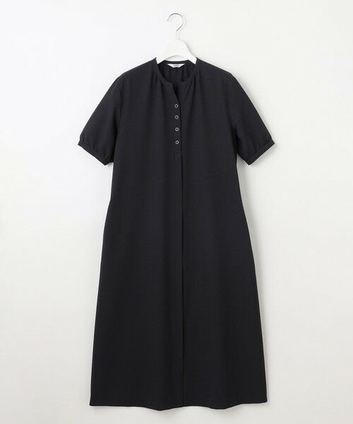 L size ONWARD(大きいサイズ) / エルサイズオンワード ロング・マキシ丈ワンピース | 【洗える・吸水速乾】DRYライトサッカー ワンピース | 詳細20