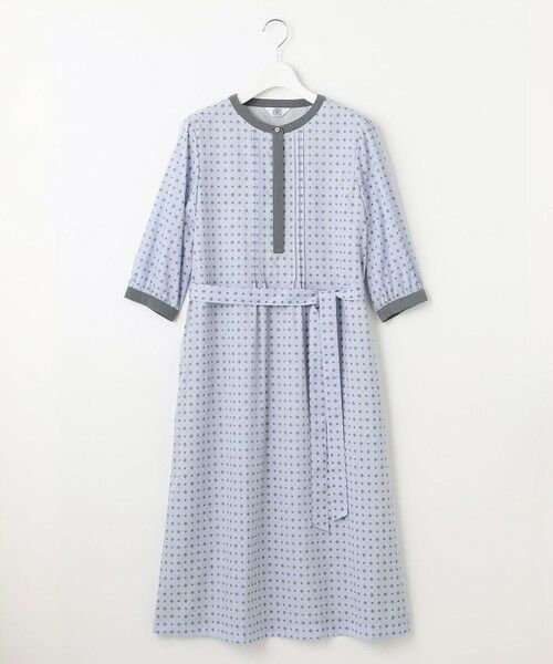 L size ONWARD(大きいサイズ) / エルサイズオンワード ロング・マキシ丈ワンピース | 【洗える】ジオメトリックプリント ワンピース | 詳細8