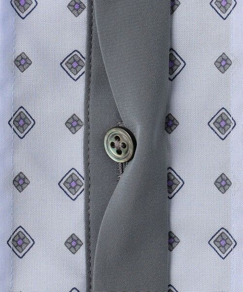 L size ONWARD(大きいサイズ) / エルサイズオンワード ロング・マキシ丈ワンピース | 【洗える】ジオメトリックプリント ワンピース | 詳細17