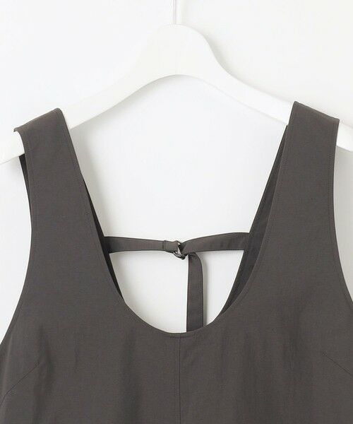 L size ONWARD(大きいサイズ) / エルサイズオンワード ロング・マキシ丈ワンピース | 【SLOW/一部店舗限定】UVカット/撥水/接触冷感 ナイロンタスランタフタ ワンピース | 詳細4