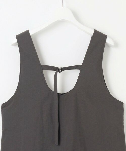 L size ONWARD(大きいサイズ) / エルサイズオンワード ロング・マキシ丈ワンピース | 【SLOW/一部店舗限定】UVカット/撥水/接触冷感 ナイロンタスランタフタ ワンピース | 詳細5