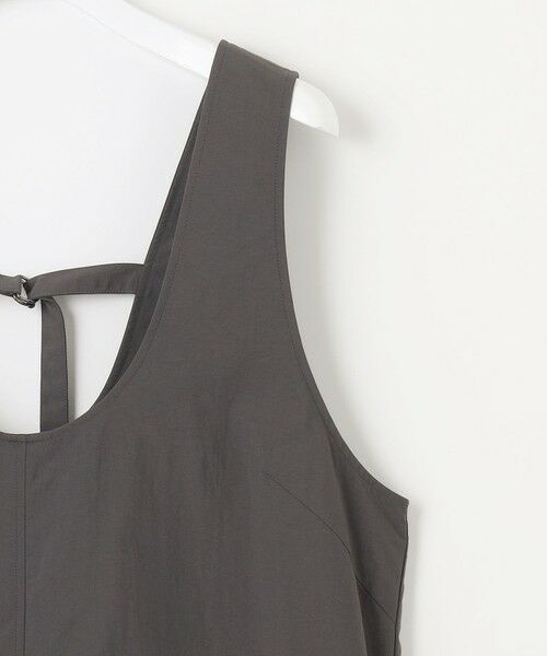 L size ONWARD(大きいサイズ) / エルサイズオンワード ロング・マキシ丈ワンピース | 【SLOW/一部店舗限定】UVカット/撥水/接触冷感 ナイロンタスランタフタ ワンピース | 詳細6