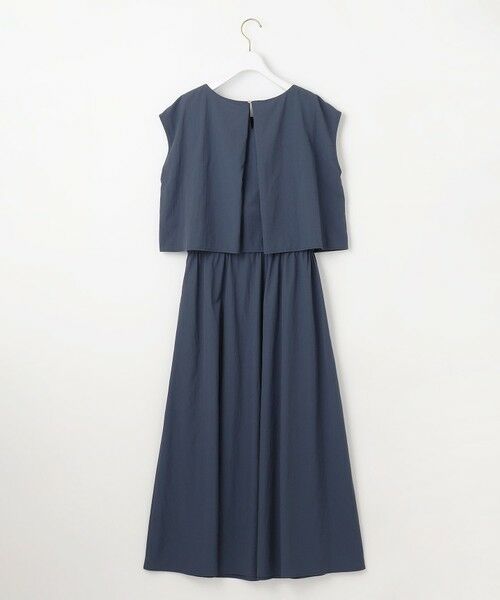 L size ONWARD(大きいサイズ) / エルサイズオンワード ロング・マキシ丈ワンピース | 【撥水・UVカット】ウォーターサイド ワンピース | 詳細9