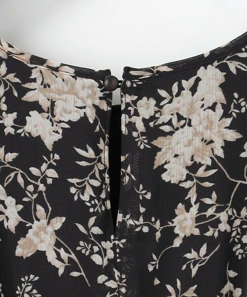 L size ONWARD(大きいサイズ) / エルサイズオンワード ロング・マキシ丈ワンピース | 【洗える】シアーパターン ワンピース | 詳細16