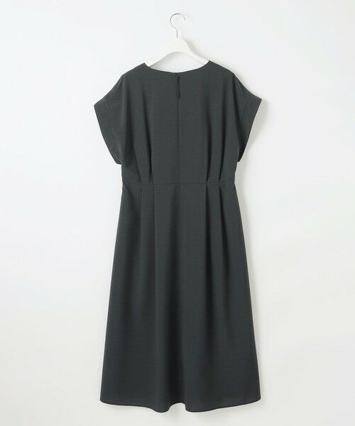 L size ONWARD(大きいサイズ) / エルサイズオンワード ロング・マキシ丈ワンピース | 【17号サイズまで展開・カタログ掲載・UVカット・洗える】ウーステッドライク ワンピース | 詳細12