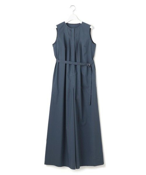 L size ONWARD(大きいサイズ) / エルサイズオンワード サロペット・オールインワン | 【撥水性/接触冷感/洗える】ストレッチタイプライター オールインワン | 詳細9