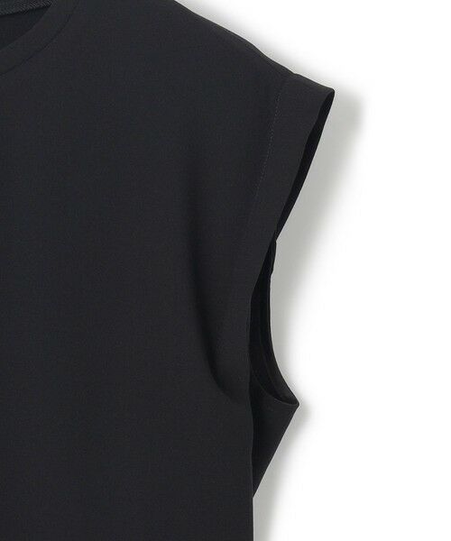 L size ONWARD(大きいサイズ) / エルサイズオンワード ロング・マキシ丈ワンピース | 【吸水速乾/UVカット/接触冷感/洗える】ストレッチジョーゼット ワンピース | 詳細7