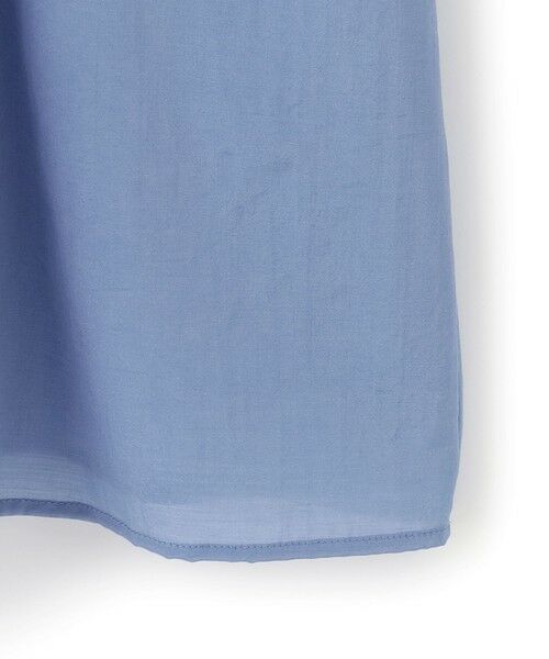 L size ONWARD(大きいサイズ) / エルサイズオンワード ロング・マキシ丈ワンピース | 【Lサイズ限定/接触冷感/速乾性/洗える】エアリーブライトローン Vネックワンピース | 詳細12