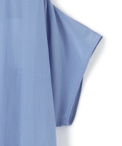 L size ONWARD(大きいサイズ) / エルサイズオンワード ロング・マキシ丈ワンピース | 【Lサイズ限定/接触冷感/速乾性/洗える】エアリーブライトローン Vネックワンピース | 詳細13