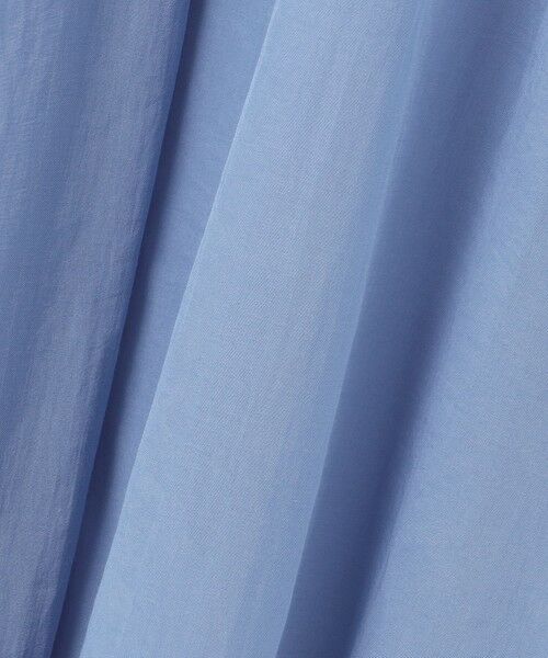 L size ONWARD(大きいサイズ) / エルサイズオンワード ロング・マキシ丈ワンピース | 【Lサイズ限定/接触冷感/速乾性/洗える】エアリーブライトローン Vネックワンピース | 詳細15