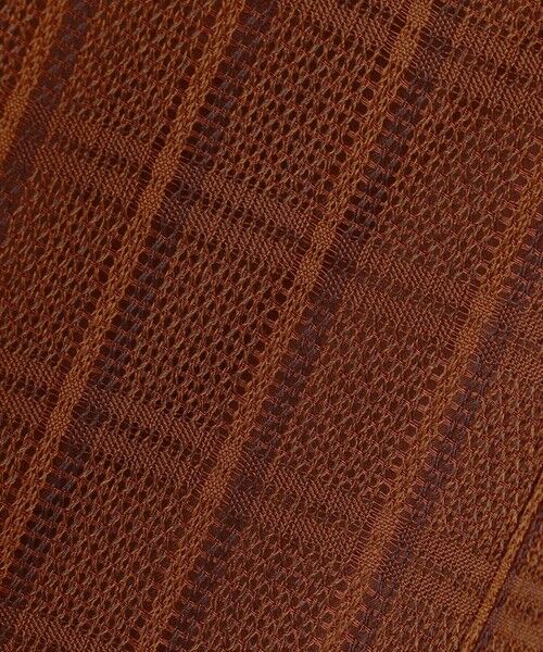 L size ONWARD(大きいサイズ) / エルサイズオンワード その他パンツ | スクエアチェックレノクロス ワイドストレートパンツ | 詳細11