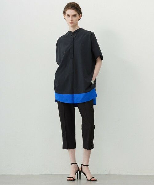 L size ONWARD(大きいサイズ) / エルサイズオンワード その他パンツ | 【洗える】トリアセドライストレッチ クロップドパンツ | 詳細2