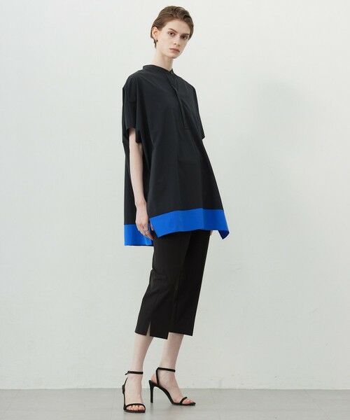 L size ONWARD(大きいサイズ) / エルサイズオンワード その他パンツ | 【洗える】トリアセドライストレッチ クロップドパンツ | 詳細3