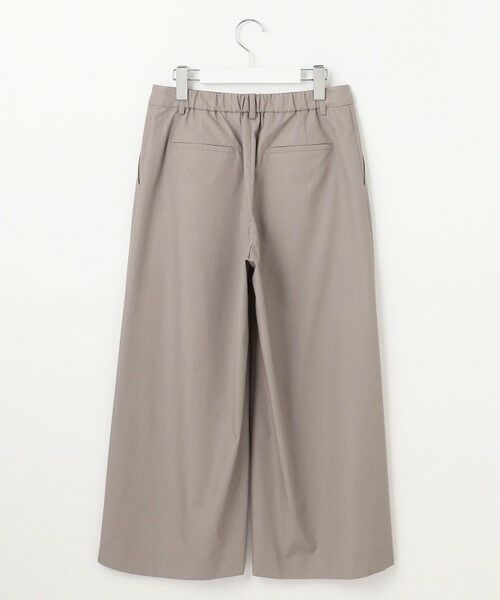 L size ONWARD(大きいサイズ) / エルサイズオンワード その他パンツ | 【洗える】ソフトシャンブレー クロップド パンツ | 詳細21
