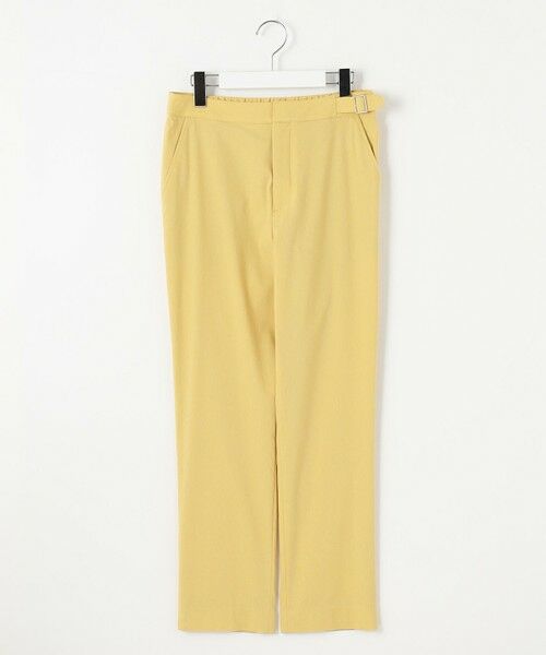 L size ONWARD(大きいサイズ) / エルサイズオンワード その他パンツ | 【洗える】セルロースリネンストレッチ テーパード パンツ | 詳細29