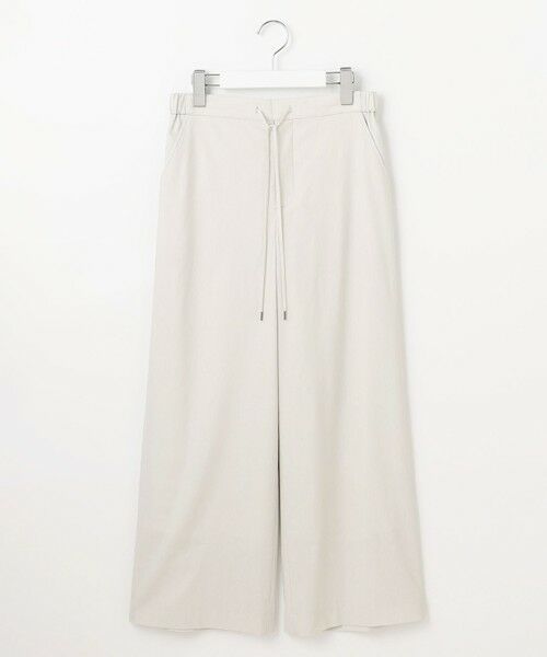 L size ONWARD(大きいサイズ) / エルサイズオンワード その他パンツ | 【洗える】セルロースリネンストレッチ イージー パンツ | 詳細7