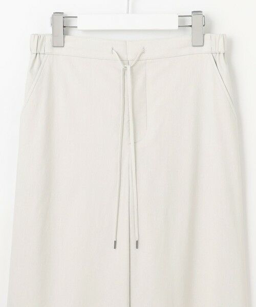 L size ONWARD(大きいサイズ) / エルサイズオンワード その他パンツ | 【洗える】セルロースリネンストレッチ イージー パンツ | 詳細9