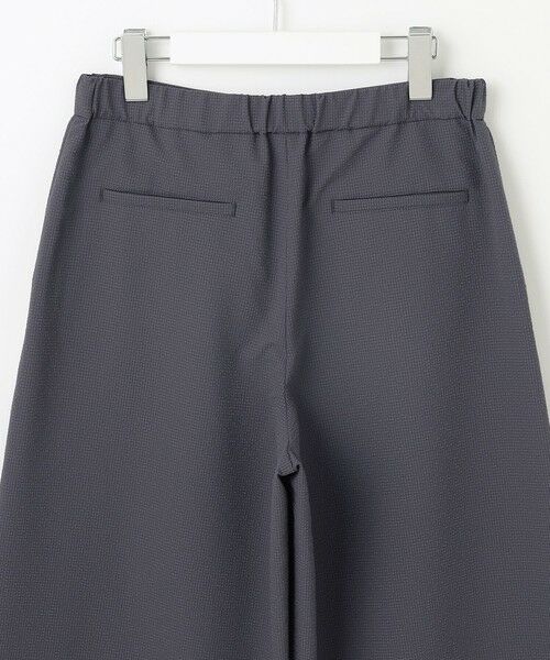 L size ONWARD(大きいサイズ) / エルサイズオンワード その他パンツ | 【洗える・吸水速乾】DRYライトサッカー クロップド パンツ | 詳細5