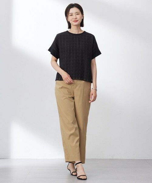 L size ONWARD(大きいサイズ) / エルサイズオンワード チノ・ワークパンツ | 【洗える・接触冷感・撥水・UVカット】タスランチノ パンツ | 詳細10