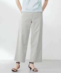 L size ONWARD(大きいサイズ) / エルサイズオンワード その他パンツ | 【洗える】Crispyツイル ストレート パンツ