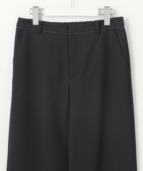 L size ONWARD(大きいサイズ) / エルサイズオンワード その他パンツ | 【洗える】Crispyツイル ストレート パンツ | 詳細7