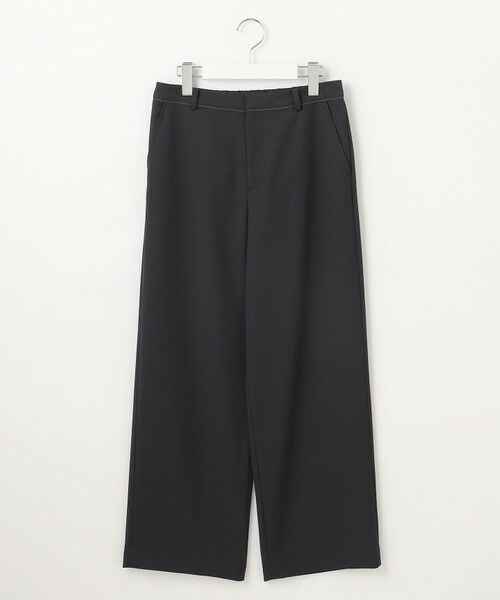 L size ONWARD(大きいサイズ) / エルサイズオンワード その他パンツ | 【洗える】Crispyツイル ストレート パンツ | 詳細5