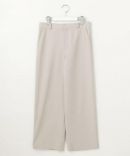 L size ONWARD(大きいサイズ) / エルサイズオンワード その他パンツ | 【洗える】Crispyツイル ストレート パンツ | 詳細15