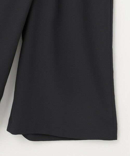 L size ONWARD(大きいサイズ) / エルサイズオンワード ショート・ハーフ・半端丈パンツ | 【洗える】Crispyツイル クロップド パンツ | 詳細9