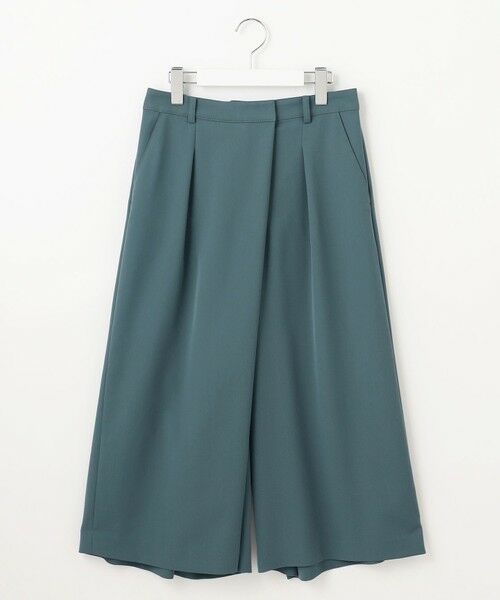 L size ONWARD(大きいサイズ) / エルサイズオンワード ショート・ハーフ・半端丈パンツ | 【洗える】Crispyツイル クロップド パンツ | 詳細25