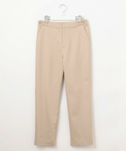 L size ONWARD(大きいサイズ) / エルサイズオンワード その他パンツ | 【WEB限定・洗える】シャンブレーサテン テーパード パンツ | 詳細6