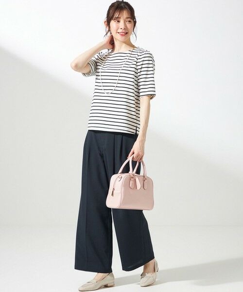 L size ONWARD(大きいサイズ) / エルサイズオンワード その他パンツ | 【接触冷感・速乾・UVカット・洗える】スイートクール ワイドパンツ | 詳細22