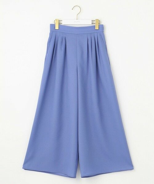 L size ONWARD(大きいサイズ) / エルサイズオンワード その他パンツ | 【接触冷感・UVカット・速乾】スムージーポリエステルタックフレア パンツ | 詳細6