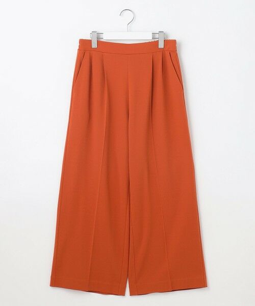 L size ONWARD(大きいサイズ) / エルサイズオンワード その他パンツ | 【カタログ掲載・セットアップ対応・接触冷感・UVカット・吸水速乾・抗菌防臭・洗える】ハイカウントモクロディ パンツ | 詳細5